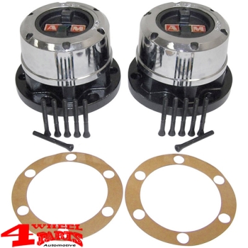 Freilaufnaben Set für 6 Loch Flansch CJ Bj. 72-80