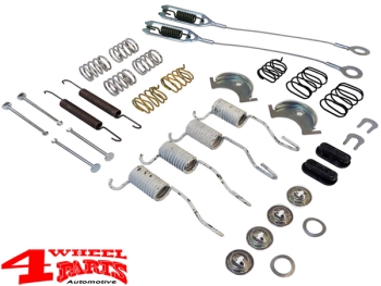 Bremsbacken Satz + Kleinteile YJ + TJ Bj. 90-06 + XJ Bj. 90-01