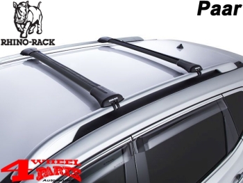 Dachträger Kit Rhino Rack Stealthbars Schwarz Renegade Bj. 14-22
