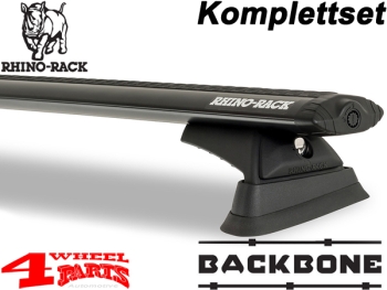 Dachträger Rhino Rack Montagekit + Vortex Bars JL 18-23 4-Türer