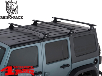 Overhead Rhino Rack Bar Vortex Black Wrangler year 97-24