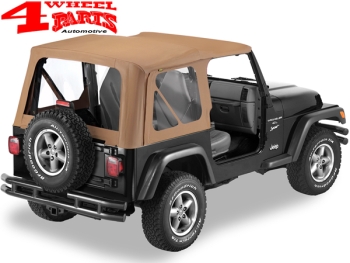 Replacement Soft Top Spice Denim Jeep Wrangler TJ year 97-02