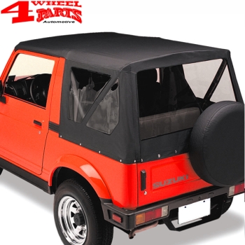 Replacement Soft Top Black Denim Suzuki SJ410 SJ413 Samurai year 82 03