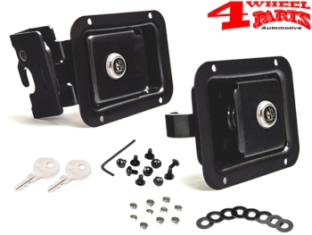 2-Piece Doors Pair Black Denim Bestop CJ + Wrangler YJ year 80-95