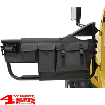 Element Doors Storage Bags Black Demim CJ + Wrangler YJ TJ 76-06