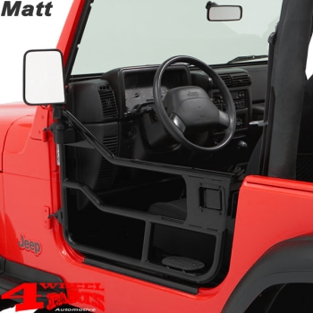 Element Doors Schwarz Matt Bestop Wrangler TJ Bj. 97-06