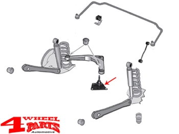 Control Arm Ball Joint Rear Upper Grand Cherokee WJ WG year 99-04