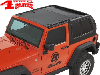 Sun Bikini Top Black Diamond Bestop Wrangler JK 07-18 2-doors