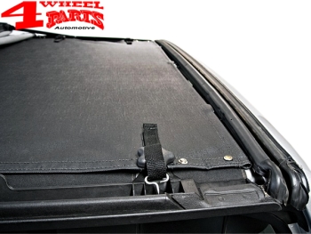 Sun Bikini Top Black Diamond Bestop Wrangler JK 07-18 2-doors