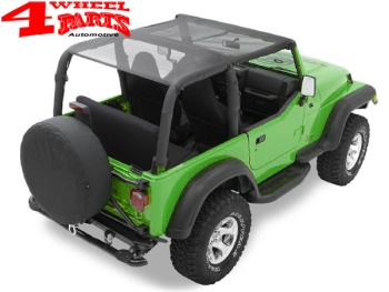 Safari Header Bikini Top Strapless Mesh Wrangler TJ year 03-06