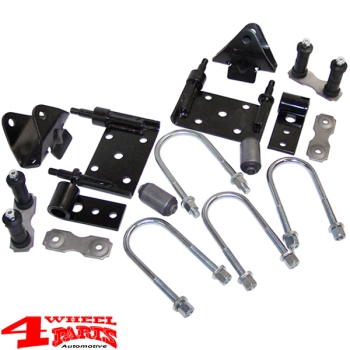 Leaf Spring Shackle Mounting Kit Front Jeep CJ year 76-86