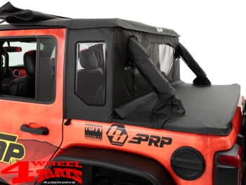 Halftop Bestop Black Twill Wrangler JL year 18-24 4-doors