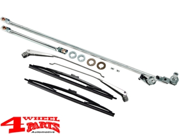 Windshield Wiper Linkage Complete Kit Jeep CJ year 76-86 | 4 Wheel Parts