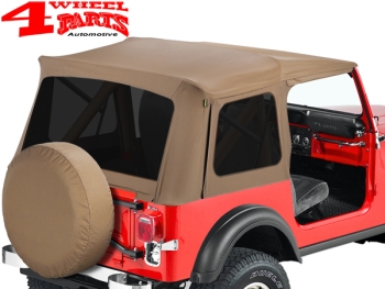 Supertop Spice Denim tinted Windows CJ + Wrangler YJ year 76-95