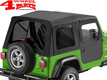 Supertop incl. 2 pce. Doors Black Denim tinted Wrangler TJ year 97-06