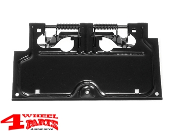 License Plate Holder Black Jeep Wrangler YJ year 87-95