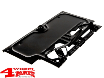 License Plate Holder Black Jeep Wrangler YJ year 87-95