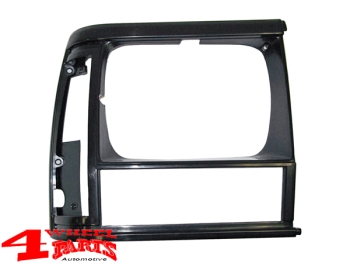 Headlight Bezel Right in Black Cherokee XJ year 91-96