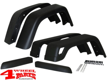 Kotflügelverbreiterung 17cm All Terrain 7-teilig Wrangler TJ 97-06