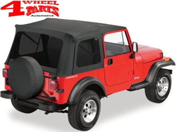 Verdeckhülle Supertop Black Denim getönt CJ7 + Wrangler YJ 76-95