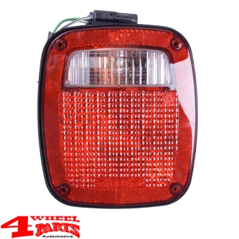 Tail Light US Style Right with Side Marker Lens Wrangler YJ 87-90