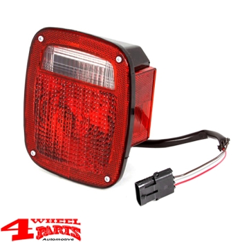 Tail Light US Style Right with Side Marker Lens Wrangler YJ TJ year 91-97