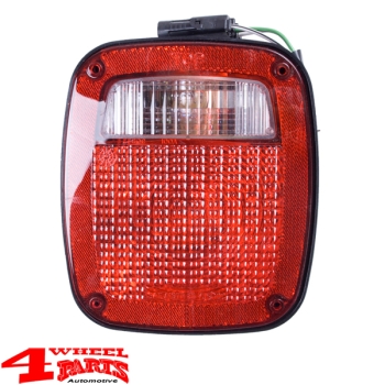 Tail Light US Style Left with Side Marker Lens Wrangler YJ TJ year 91-97