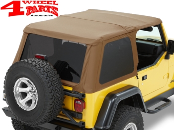 Trektop NX Bestop Spice Denim Wrangler TJ year 97-06