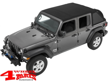 Trektop NX Plus Bestop Black Diamond Wrangler JL year 18-24 4-doors