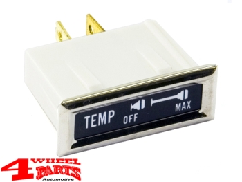 Dash Indicator Light for Temperature Jeep CJ year 76-86