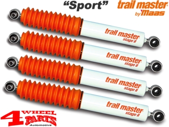 Gas Shock Set Sport +90-120mm Lift Trailmaster Blazer + Jimny + S10 + S15 4WD year 83-04