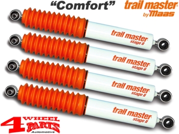 Gas Shock Set Standard Suspension Trailmaster Jeep CJ year 76-81