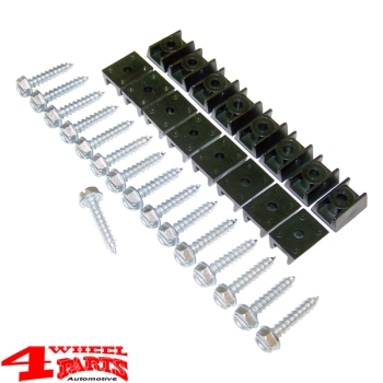 Fender Flare Hardware Kit Front Wrangler YJ year 87-95