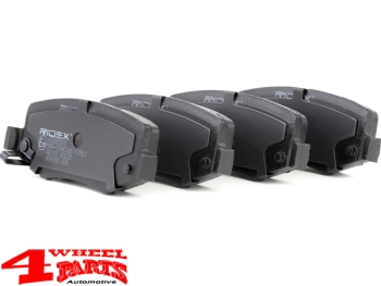 Bremsklötze Satz hinten JK Bj. 07-18 + KK Bj. 08-12 Euro + US Modell