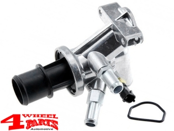 Thermostat 80° and Housing Cherokee KK 08-10 with 2,8 L CRD