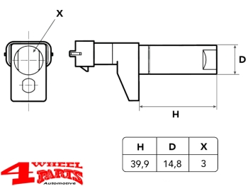 Crankshaft Position Sensor Grand Cherokee WH WG + XH year 05-10 3,0 L CRD