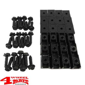 Fender Flare Hardware Kit Jeep CJ year 55-86