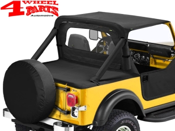 Windjammer Black Crush Softtop Bestop CJ + Wrangler YJ year 80-95