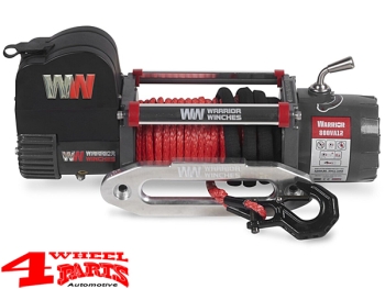 Seilwinde Warrior Samurai 800VA12 3600kg 8000lb 12V Synthetik Seil