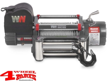 Winch Warrior Samurai 800VS12 3600kg 8000lb 12V with Steel Cable