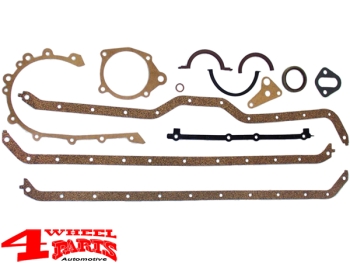 Motordichtsatz unten CJ + Wrangler YJ + Cherokee XJ 72-91 6 Zyl.