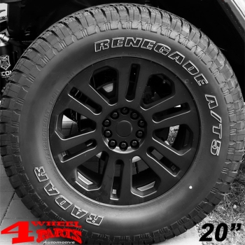 Alufelge 8,5x20 ET +18 Atrax "Shade Line" TÜV Ram 1500 DS Bj. 09-18