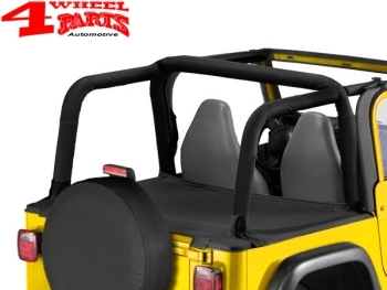 Duster Deck Cover Bestop Black Denim TJ year 97-02 Hardtop