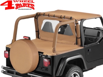 Duster Heckabdeckung Bestop Spice Denim TJ Bj. 97-02 Hardtop