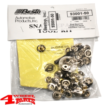 Snap Repair Kit for Softtop Jeep CJ + Samurai + SJ 413 410
