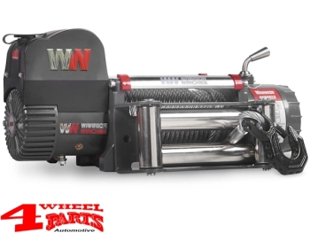 Seilwinde Warrior Samurai 950VS12 4300kg 9500b 12V mit Stahlseil