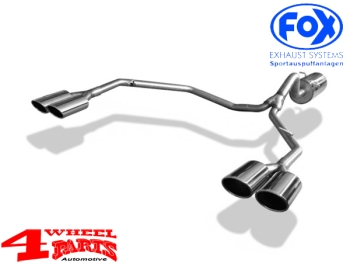 Sportauspuff Edelstahl Ø115x85mm mit TÜV VW Amarok 2,0l / 3,0l TDI Bj. 2010-