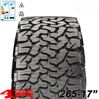 Alufelge 8,5x17 ET +18 BUiL´T + Reifen 265/70 R17 AT JK JL JT 07-24