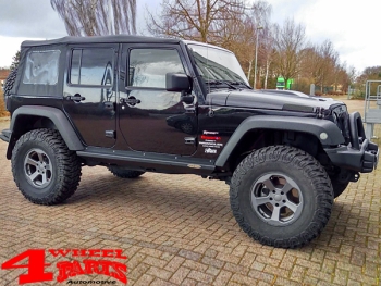 Alufelge 8,5x17 ET +10 Bon'Z GunMetal TÜV Wrangler JK Bj. 07-18