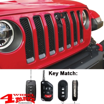 Hood Lock for original Jeep Key Wrangler JL JT 18-24